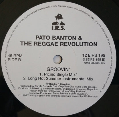 Pato Banton & The Reggae Revolution : Groovin' (12")
