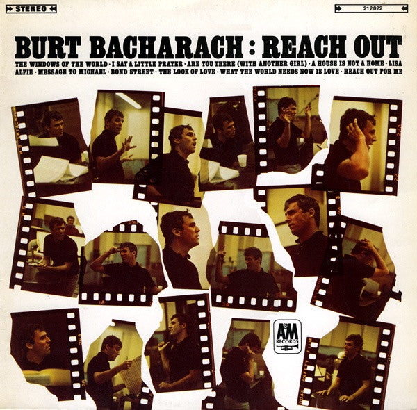 Burt Bacharach : Reach Out (LP, Album)