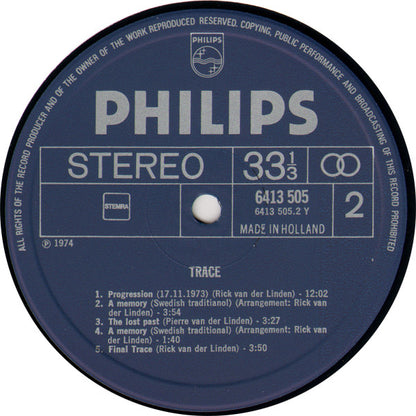 Trace (6) : Trace (LP, Album)