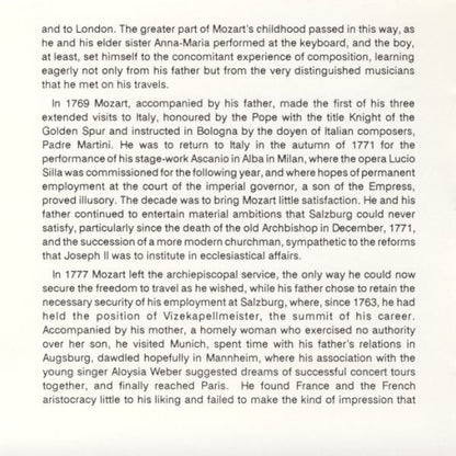 Wolfgang Amadeus Mozart, Capella Istropolitana, Barry Wordsworth : Symphony No. 38 'Prague', Symphonies Nos. 29 & 30 (CD, Album)