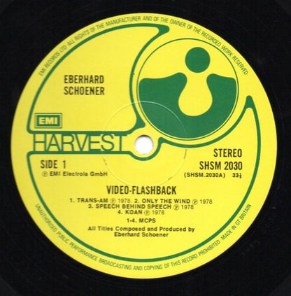 Eberhard Schoener : Video-Flashback (LP, Comp)