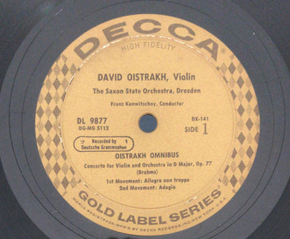 David Oistrach, Staatskapelle Dresden : Oistrakh Omnibus (LP, Comp)