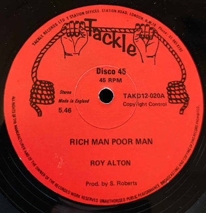 Roy Alton : Rich Man Poor Man (12")