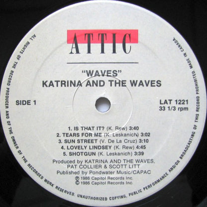 Katrina And The Waves : Waves (LP, Album)