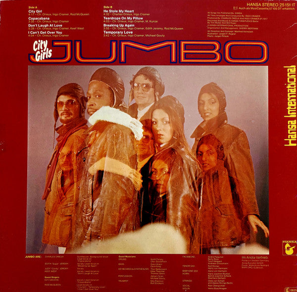 Jumbo (5) : City Girls (LP, Album)