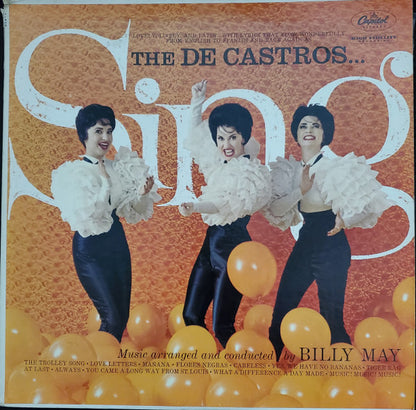 The De Castro Sisters : The De-Castros Sing (LP, Mono)