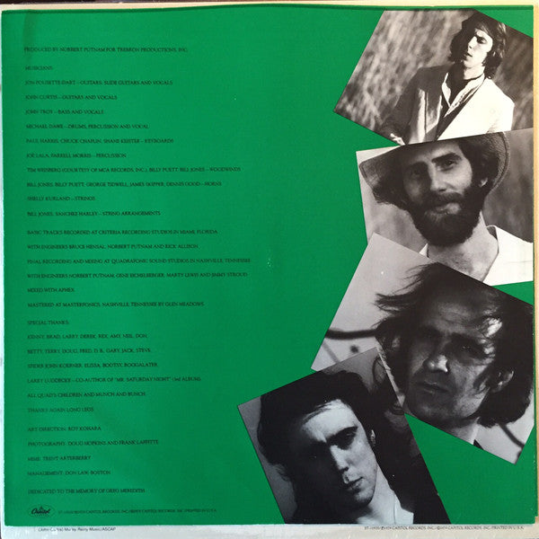 Pousette-Dart Band : Never Enough (LP, Album, LA )