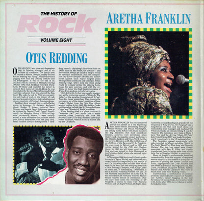 Otis Redding / Aretha Franklin / Ray Charles / Wilson Pickett : The History Of Rock (Volume Eight) (2xLP, Comp)