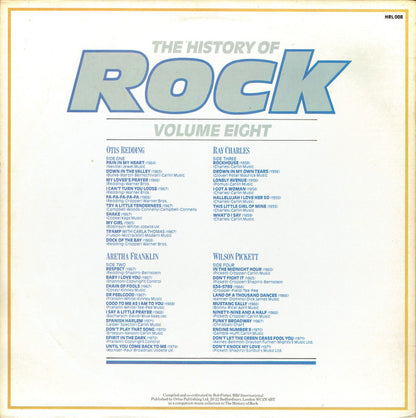 Otis Redding / Aretha Franklin / Ray Charles / Wilson Pickett : The History Of Rock (Volume Eight) (2xLP, Comp)