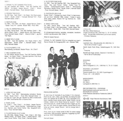 Rockers By Choice : Opråb! Til Det Danske Folk (LP, Album)