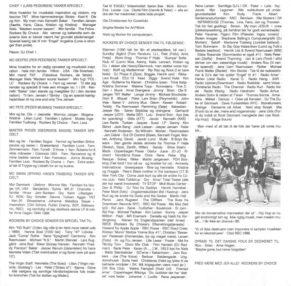 Rockers By Choice : Opråb! Til Det Danske Folk (LP, Album)