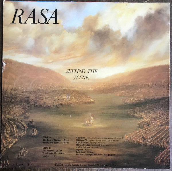 Rasa (4) : Setting The Scene (LP, Album)