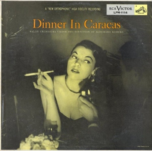 Salon Orchestra Under The Direction Of Aldemaro Romero : Dinner In Caracas (LP, Album)