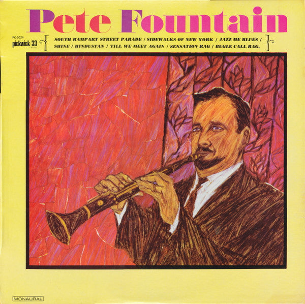 Pete Fountain : Pete Fountain (LP, Mono)