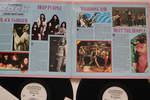 Black Sabbath / Deep Purple / Wishbone Ash / Mott The Hoople : The History Of Rock (Volume Twenty Seven) (2xLP, Comp)