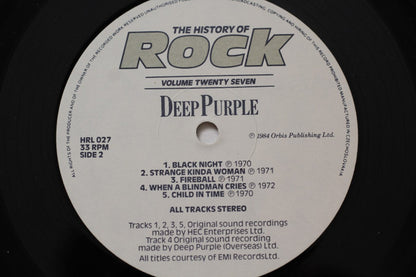 Black Sabbath / Deep Purple / Wishbone Ash / Mott The Hoople : The History Of Rock (Volume Twenty Seven) (2xLP, Comp)