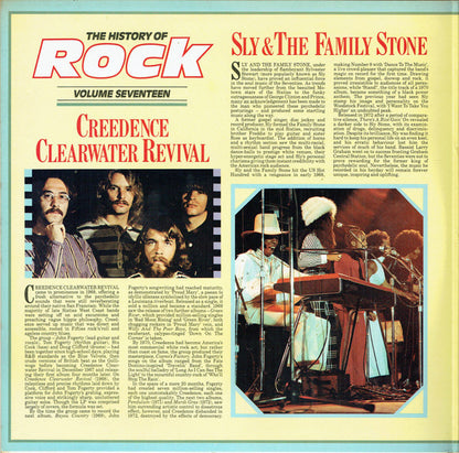 Creedence Clearwater Revival / Ten Years After / Jefferson Airplane / Sly & The Family Stone : The History Of Rock (Volume Seventeen) (2xLP, Comp)