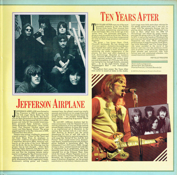 Creedence Clearwater Revival / Ten Years After / Jefferson Airplane / Sly & The Family Stone : The History Of Rock (Volume Seventeen) (2xLP, Comp)