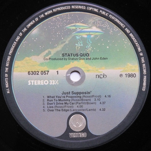 Status Quo : Just Supposin'... (LP, Album)