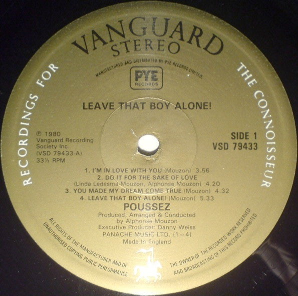 Poussez! : Leave That Boy Alone! (LP, Album)