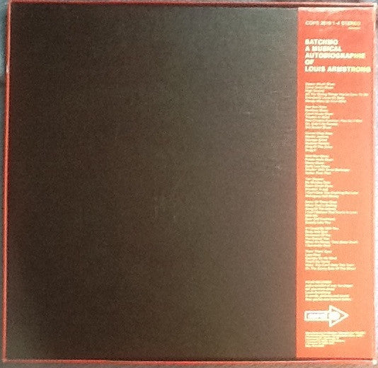 Louis Armstrong : Satchmo - A Musical Autobiography Of Louis Armstrong (4xLP, Comp, RE)