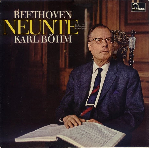 Ludwig van Beethoven, Karl Böhm : Neunte (Sinfonie Nr. 9 D-Moll Op. 125) (LP, RE)