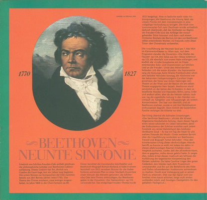 Ludwig van Beethoven, Karl Böhm : Neunte (Sinfonie Nr. 9 D-Moll Op. 125) (LP, RE)