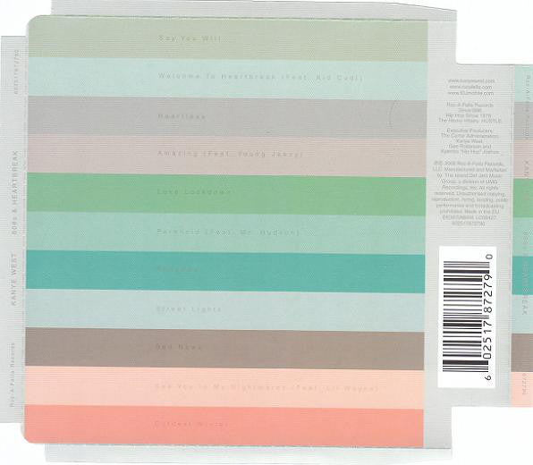 Kanye West : 808s & Heartbreak (CD, Album, Enh, Ltd, Sup)