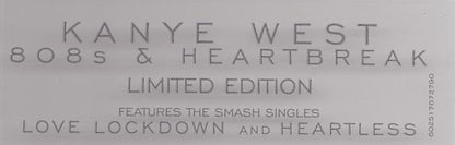 Kanye West : 808s & Heartbreak (CD, Album, Enh, Ltd, Sup)
