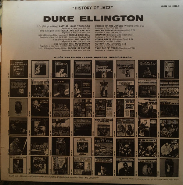 Duke Ellington : The Best Of Duke Ellington (LP, Comp)