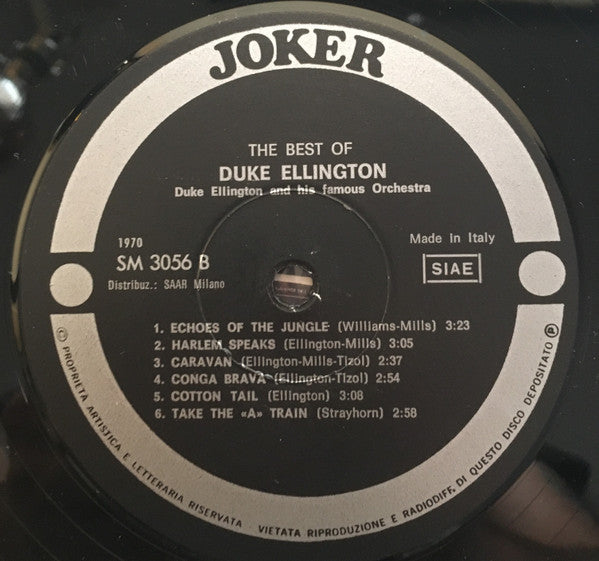 Duke Ellington : The Best Of Duke Ellington (LP, Comp)