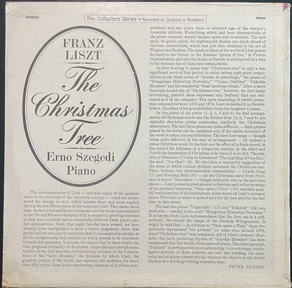 Franz Liszt - Szegedi Ernő : The Christmas Tree / Ungarisch / Pornisch (LP, Album)