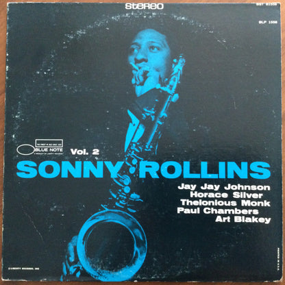 Sonny Rollins : Sonny Rollins Vol. 2 (LP, Album, RE)