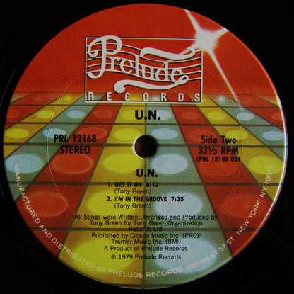 U.N. : U.N. (LP, Album)