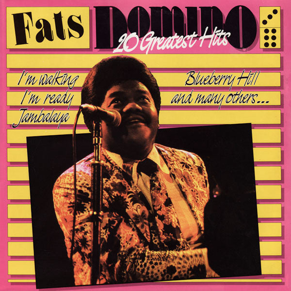 Fats Domino : 20 Greatest Hits (LP, Comp)