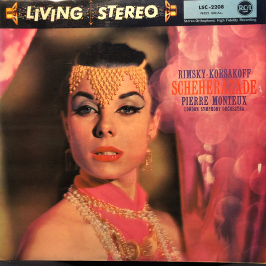 Nikolai Rimsky-Korsakov, Pierre Monteux, London Symphony Orchestra : Scheherazade (LP)