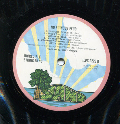 The Incredible String Band : No Ruinous Feud (LP, Album)