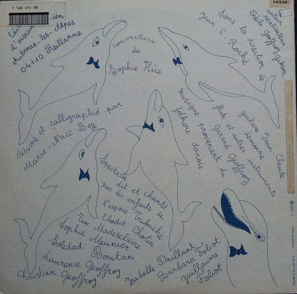 Troupe Tribuche : Il Etait Une Baleine (LP, Album, RE, Gat)