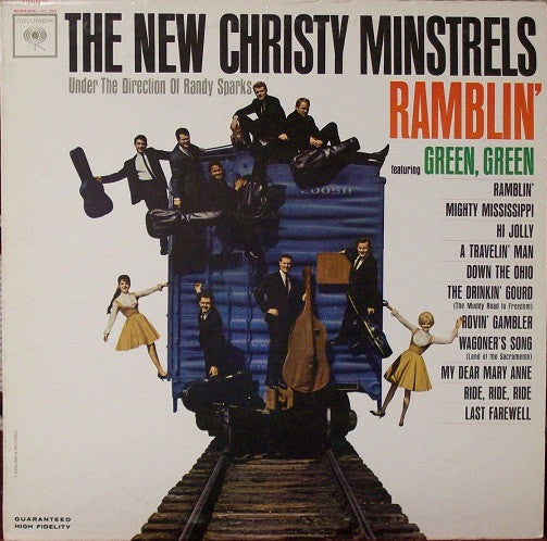 The New Christy Minstrels Under The Direction Of Randy Sparks : Ramblin' (Featuring Green, Green) (LP, Album, Mono, Pit)