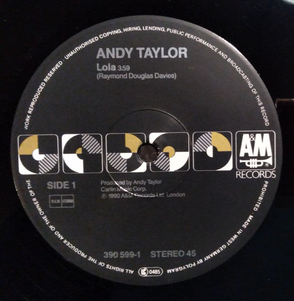 Andy Taylor : Lola (12", Maxi)