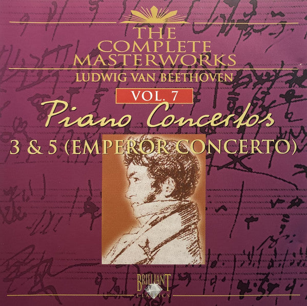 Ludwig van Beethoven : Vol. 7 Piano Concertos 3 & 5 (CD)