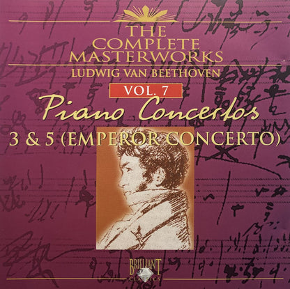 Ludwig van Beethoven : Vol. 7 Piano Concertos 3 & 5 (CD)