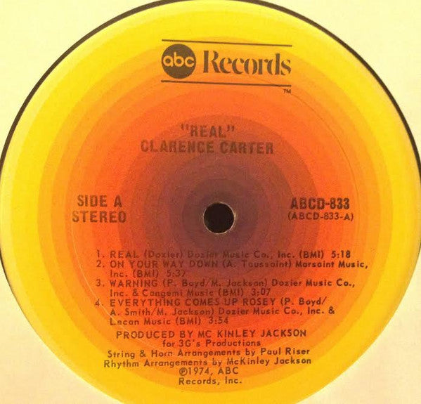 Clarence Carter : Real (LP, Album)