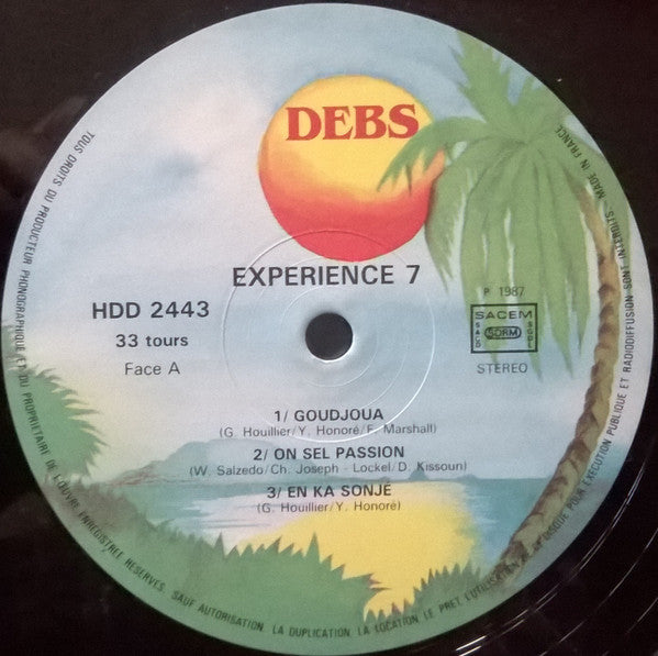 Expérience 7 : Expérience 7 (LP)