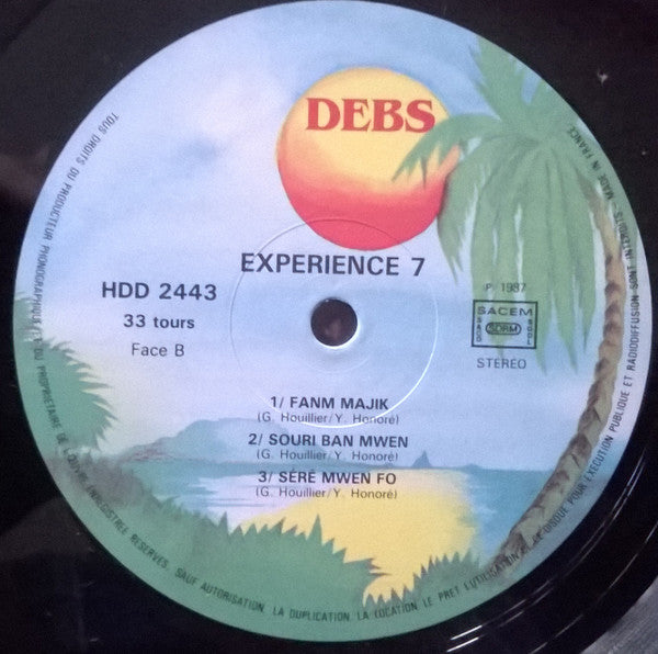 Expérience 7 : Expérience 7 (LP)