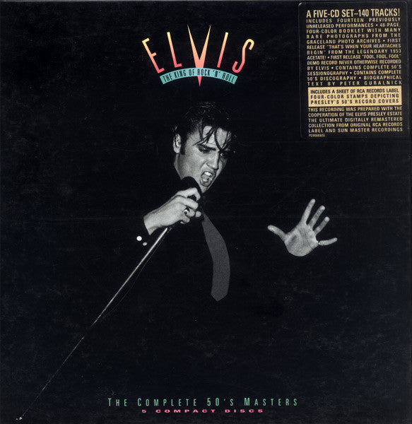 Elvis Presley : The King Of Rock 'N' Roll (The Complete 50's Masters) (5xCD, RM + Box, Comp)