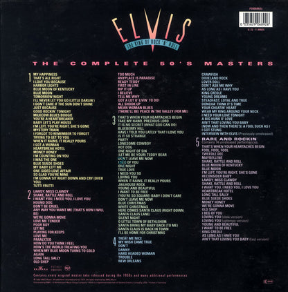 Elvis Presley : The King Of Rock 'N' Roll (The Complete 50's Masters) (5xCD, RM + Box, Comp)