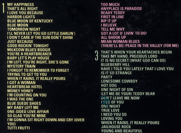 Elvis Presley : The King Of Rock 'N' Roll (The Complete 50's Masters) (5xCD, RM + Box, Comp)