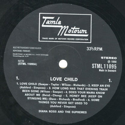 The Supremes : Love Child (LP, Album)