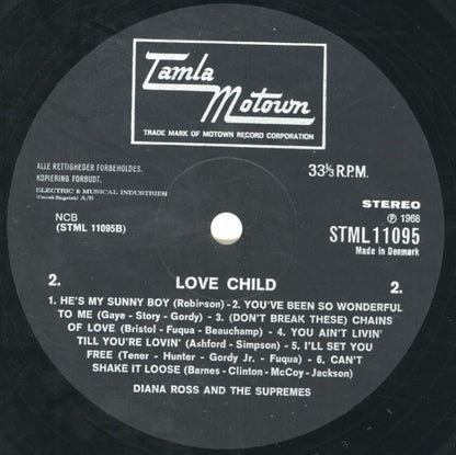 The Supremes : Love Child (LP, Album)